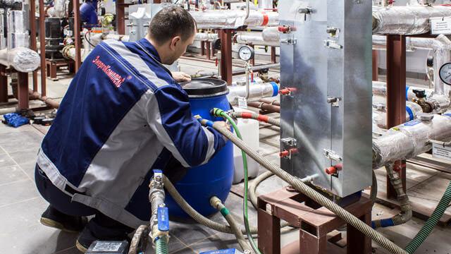 Промывка теплообменников в ИТП - Сервис по подготовке к отопительному сезону